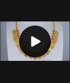 One Gram Gold Christian Coin Necklace With Ruby Stone NCKN2612 One Gram Gold Christian Coin Necklace With Ruby Stone NCKN2612