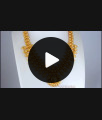 Kerala Bridal Gold Necklace Mullaipoo Design NCKN2626