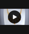 Trendy 1 Gram Gold Plated Necklace Party Wear Beads Design NCKN2694