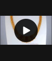 Full Ruby Mango Design 1 Gram Gold Necklace Bridal Wear NCKN2726