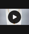 Beautiful Flower Pendant One Gram Gold Short Chain Collection SMDR563 Beautiful Flower Pendant One Gram Gold Short Chain Collection SMDR563