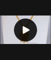 Classic Real Gold Dollar Pendant Short Chain For Daily Use SMDR599 Classic Real Gold Dollar Pendant Short Chain For Daily Use SMDR599