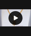 K For King Name Alphabet Pendant One Gram Gold Short Chain Collections SMDR612