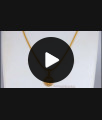 Stunning 1 Gram Gold Pendant Chain Model Short Chain For Ladies SMDR620 Stunning 1 Gram Gold Pendant Chain Model Short Chain For Ladies SMDR620