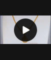 Valentine Couple Heart Diamond Pendant Gold Short Chain Collections SMDR628 Valentine Couple Heart Diamond Pendant Gold Short Chain Collections SMDR628