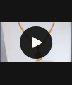 Valentine Double Heart Beat Diamond Pendant Gold Short Chain Collections SMDR629 Valentine Double Heart Beat Diamond Pendant Gold Short Chain Collections SMDR629