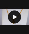 V For Victory Name Letter Pendant One Gram Gold Short Chain Collections SMDR641 V For Victory Name Letter Pendant One Gram Gold Short Chain Collections SMDR641