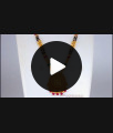 Double Line Temple Jewelry Gold Short Chain Collections SMDR643 Double Line Temple Jewelry Gold Short Chain Collections SMDR643