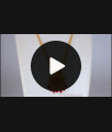 Pretty Double Peacock Design One Gram Gold Short Chain Collections SMDR644