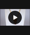 Unique Design Gold Pendent Short Chain Collections SMDR656