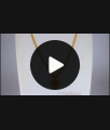 Trendy Heartin Design AD White Stone Small Pendant Chain SMDR671 Trendy Heartin Design AD White Stone Small Pendant Chain SMDR671