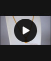 AD Ruby White Stone Pendant Gold Short Chain Shop Online SMDR679 AD Ruby White Stone Pendant Gold Short Chain Shop Online SMDR679