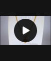 Beautiful Heartin Design AD White Stone Small Pendant Chain SMDR682 Beautiful Heartin Design AD White Stone Small Pendant Chain SMDR682
