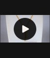 Flower Design Multi Color Stone Small Pendant Gold Short Chain SMDR694 Flower Design Multi Color Stone Small Pendant Gold Short Chain SMDR694