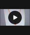 Pure Gold Tone Small Flower Pendant With Chain White Stone SMDR701 Pure Gold Tone Small Flower Pendant With Chain White Stone SMDR701