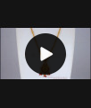 Traditional One Gram Gold Pendant Chain Multi Stone SMDR707 Traditional One Gram Gold Pendant Chain Multi Stone SMDR707