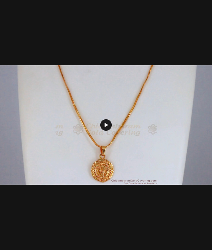 Unique Gold Plated Chain Small Dollar Shop Online SMDR774