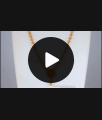 24K Gold Plated Dollar Chain Flower Design SMDR785