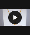 New Model 1 Gram Gold Locket Chain For Office Wear SMDR797 New Model 1 Gram Gold Locket Chain For Office Wear SMDR797