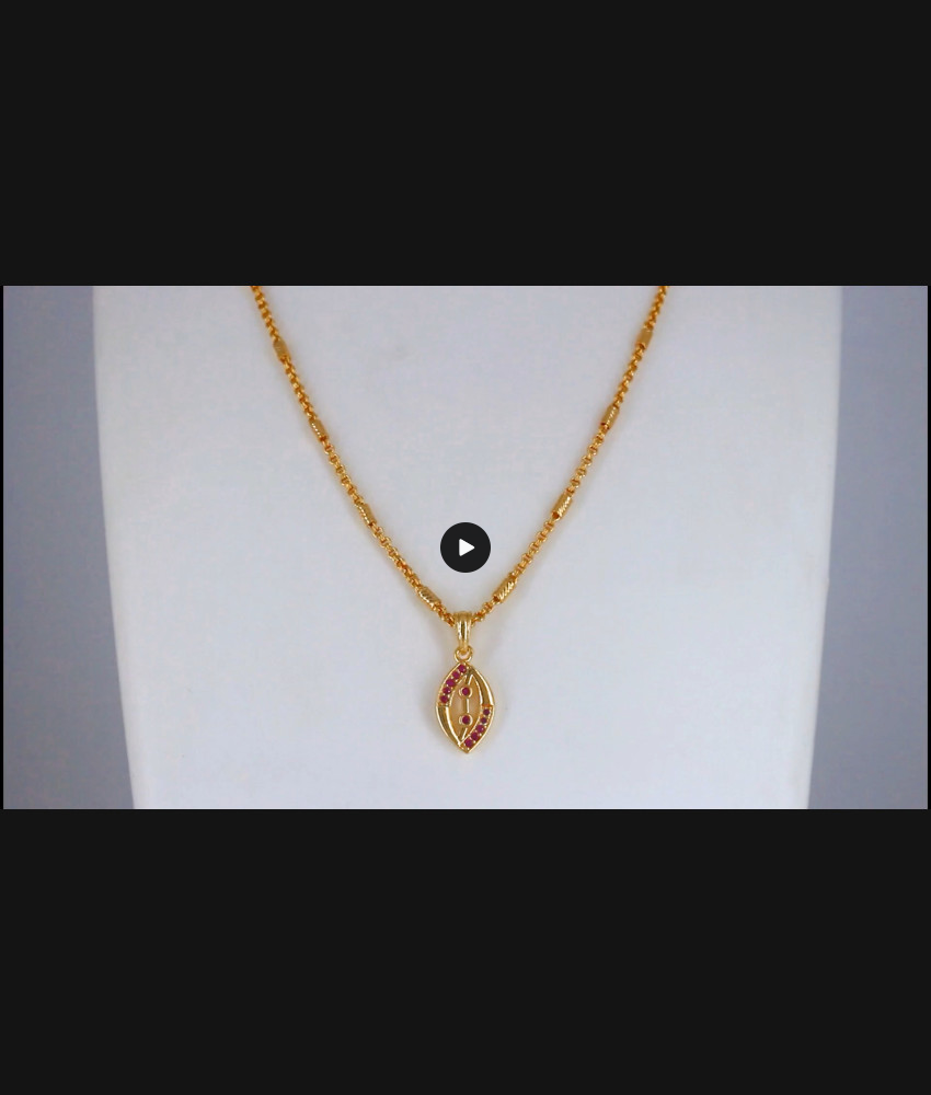 Trendy Real Gold Look Pendant Chain Shop Online SMDR809 Trendy Real Gold Look Pendant Chain Shop Online SMDR809