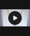 Daily Wear Gold Plated Small Pendant Chain Apple Design SMDR816