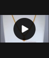 Light Weight Gold Plated Small Pendant Chain Cz Stone SMDR820 Light Weight Gold Plated Small Pendant Chain Cz Stone SMDR820
