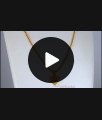 Heart Shaped Ruby Stone Gold Pendant Chain Women Fashion SMDR827 Heart Shaped Ruby Stone Gold Pendant Chain Women Fashion SMDR827