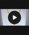 Trendy 1 Gram Gold Locket Chain For Office Wear SMDR830 Trendy 1 Gram Gold Locket Chain For Office Wear SMDR830