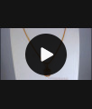 Buy 1 Gram Gold Pendant Chain White Stone Design SMDR841 Buy 1 Gram Gold Pendant Chain White Stone Design SMDR841