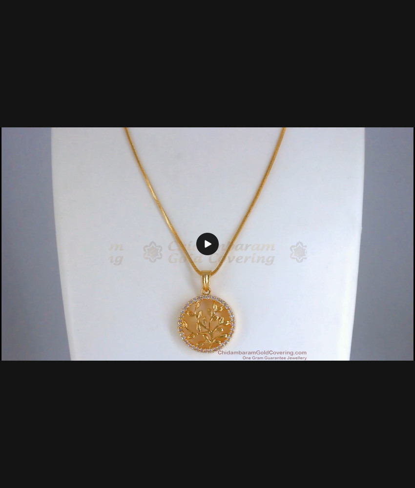 Unique One Gram Gold Pendant Chain Shop Online SMDR842 Unique One Gram Gold Pendant Chain Shop Online SMDR842