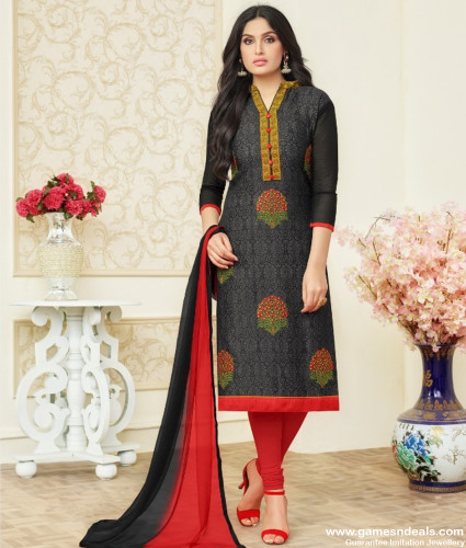 party wear salwar material