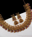 TNL1028 - Premium Divine Original Antique Nagas Lakshmi Choker Necklace