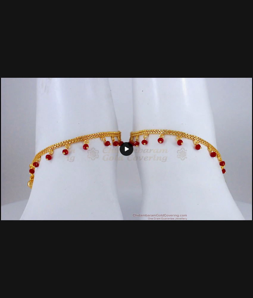 10 Inch Latest Gold Anklet For Womens Fashion Jewelry ANKL1130