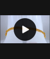 10 Inch Daily Wear Gold Anklet For Womens Bridal Wear ANKL1140