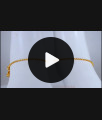 10.5 Inch Ball Design One Gram Gold Anklets For Girls Daily Wear ANKL1148 10.5 Inch Ball Design One Gram Gold Anklets For Girls Daily Wear ANKL1148