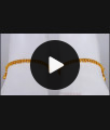 10 Inch Simple 1 Gram Gold Anklet For Ladies ANKL1158