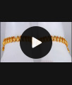 11 Inch Royal Mango Design Gold Anklet Wedding Collection ANKL1167