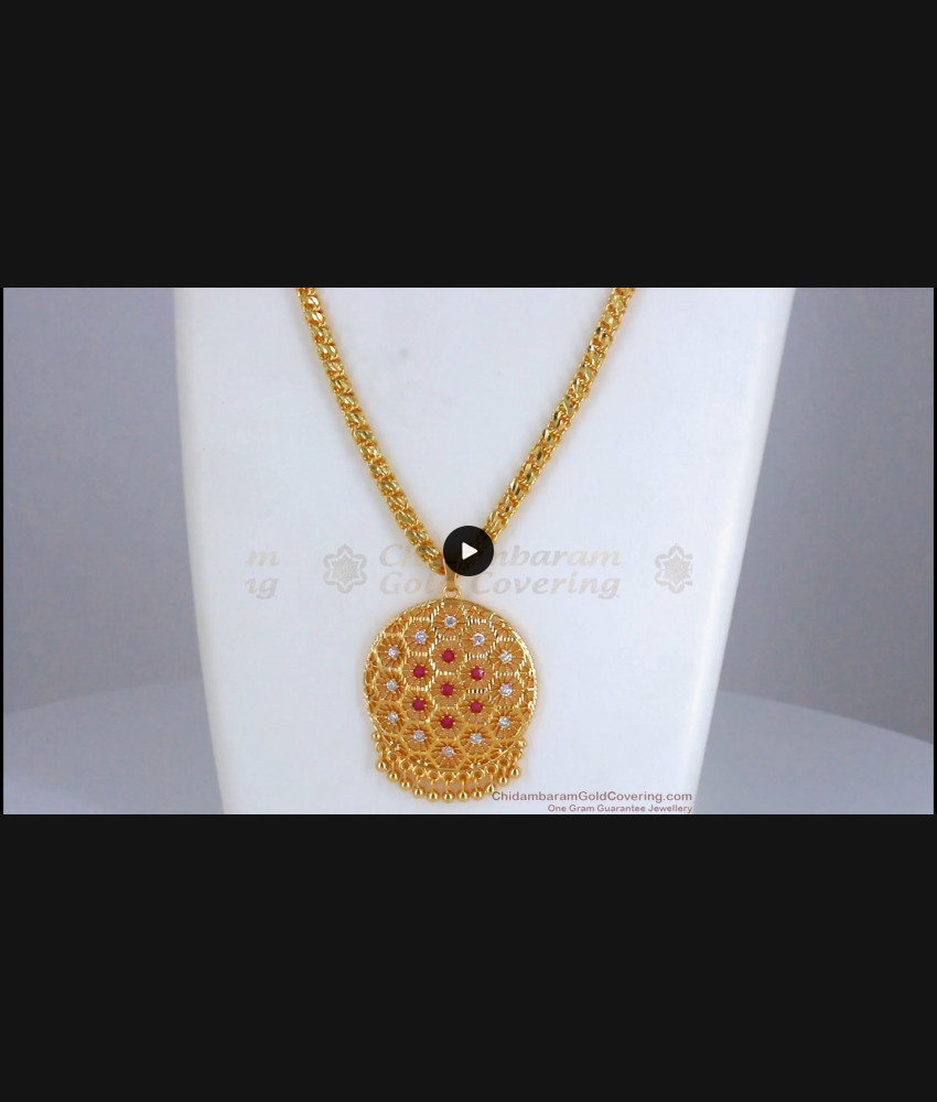 Hexagon Gold Pendant Design Chain Collections BGDR819