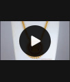 Goddess Lakshmi Ruby White Kemp Stone Dollar Chain BGDR824 Goddess Lakshmi Ruby White Kemp Stone Dollar Chain BGDR824