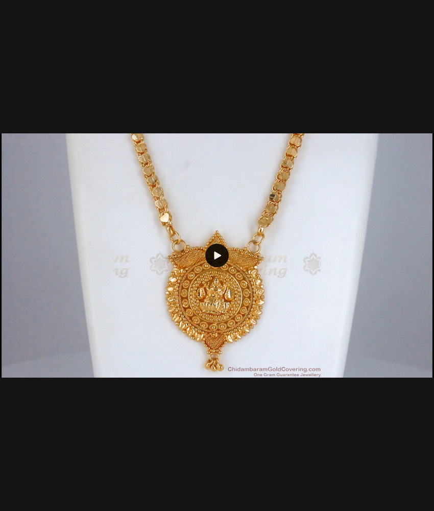 Lakshmi Design Gold Plated  Dollar Heart Chain Traditional Wear BGDR886