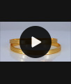 BR1363-2.4 Original Impon Gold Tone Long Life Bangles Latest Trendy Collections