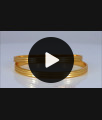 BR1363-2.10 Original Impon Gold Tone Long Life Bangles Latest Trendy Collections