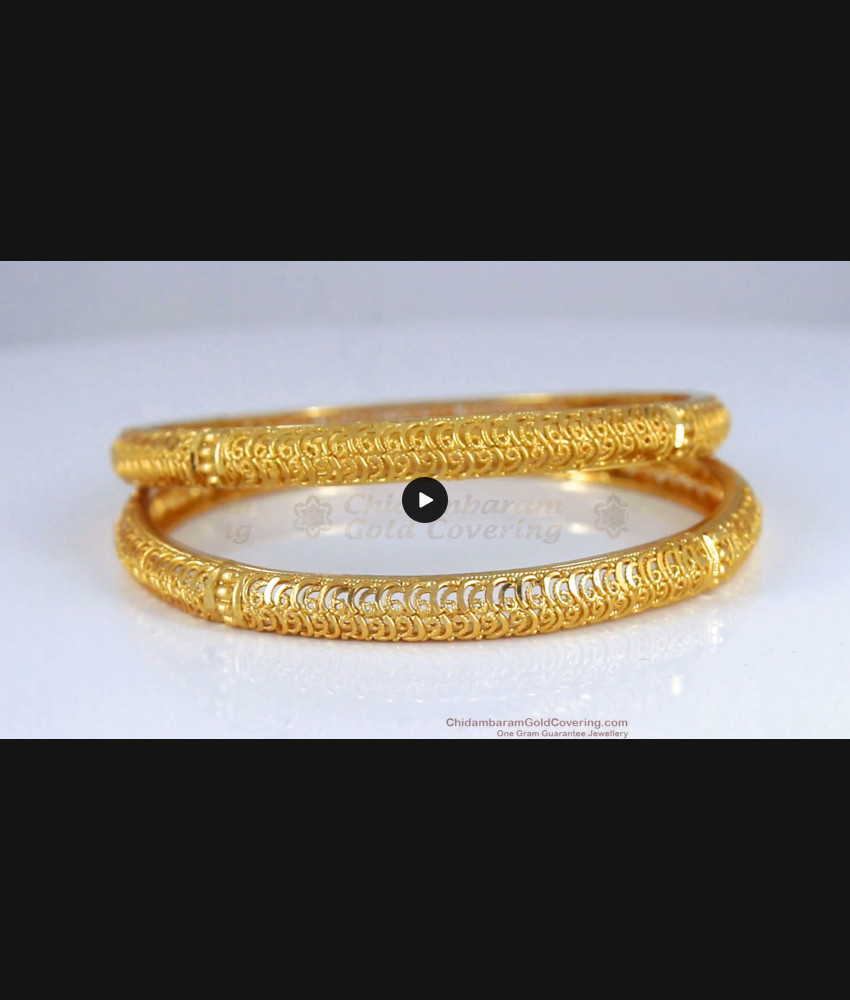 BR1388-2.6 Set of Two One Gram Gold Bangle Collections Shop Online