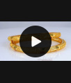 BR1389-2.8 Festival Special Collection Enamel Forming Gold Bangles For Ladies