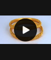 BR1450-2.10 Size Gold Designer Bangles One Gram Gold South Indian Jewelry Shop Online