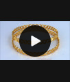 BR1454-2.6 Fancy Designer Gold Bangles Gold Plated Jewelry Buy Online