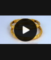 BR1492-2.8 Hand Crafted Real Gold Bangle Collections Forming Pattern