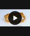 BR1503-2.10 Original Impon White Stone Design Gold Bangle Collection First Quality