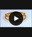 BR1504-2.8 Original Impon AD white And Ruby Stone Long Life Gold Bangle Collections