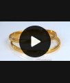 BR1507-2.4 Original Plain Traditional Impon Long Life Daily Wear Gold Bangle Collections